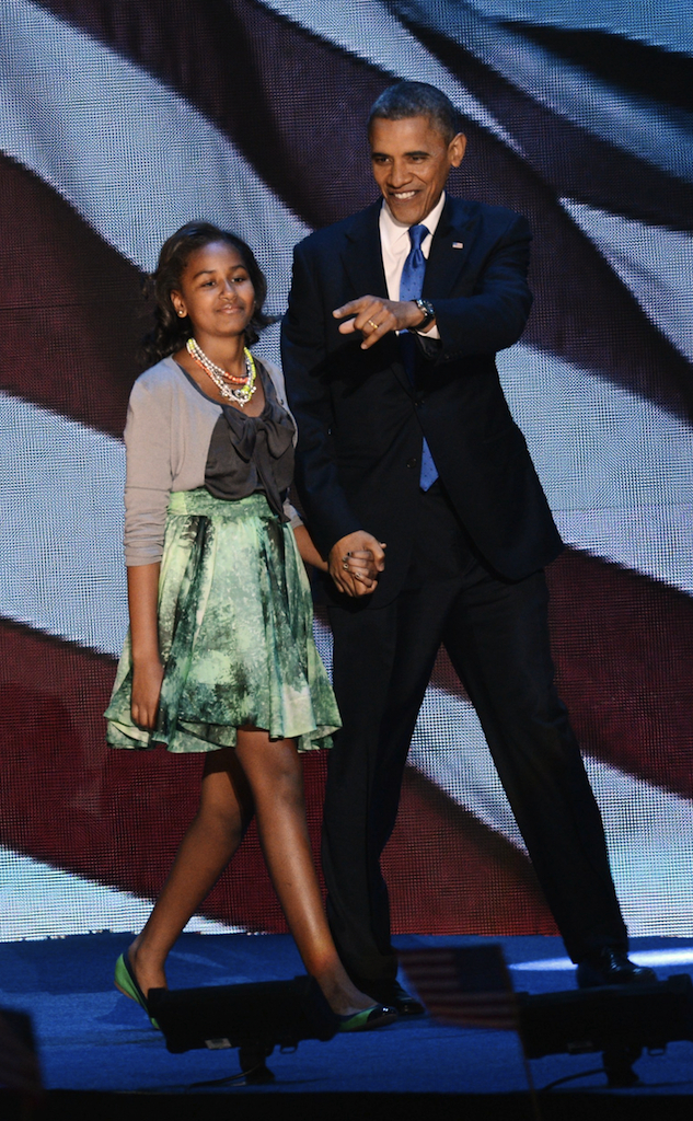 Barack Obama, Sasha Barack Obama, Sasha